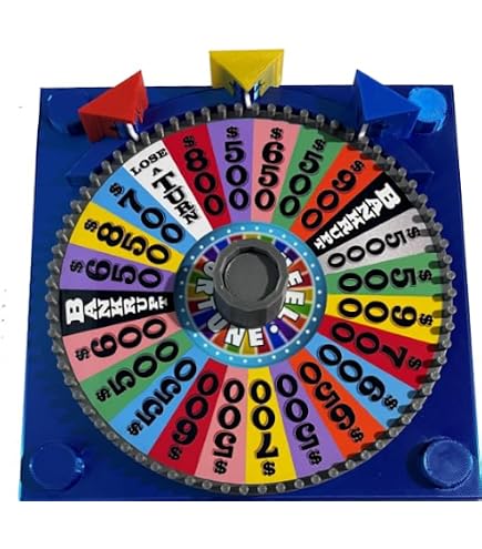 Amazon.com: 1996-1998 Era Wheel of Fortune Board Game Wheel